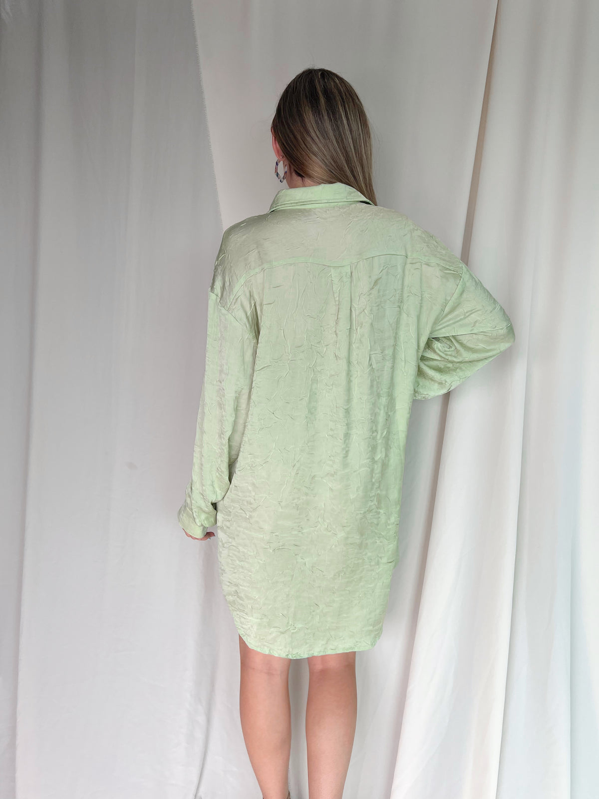 ALLEGRA MATCHA TUNIC