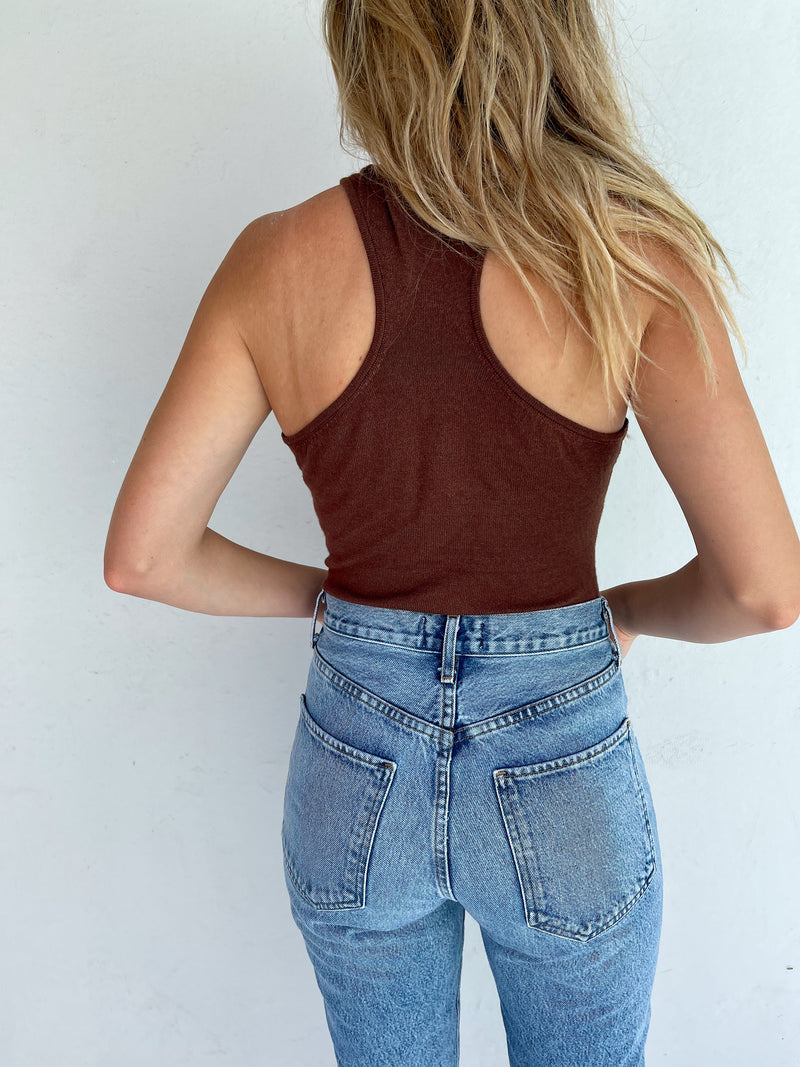 MILLIE CHOCOLATE BODYSUIT