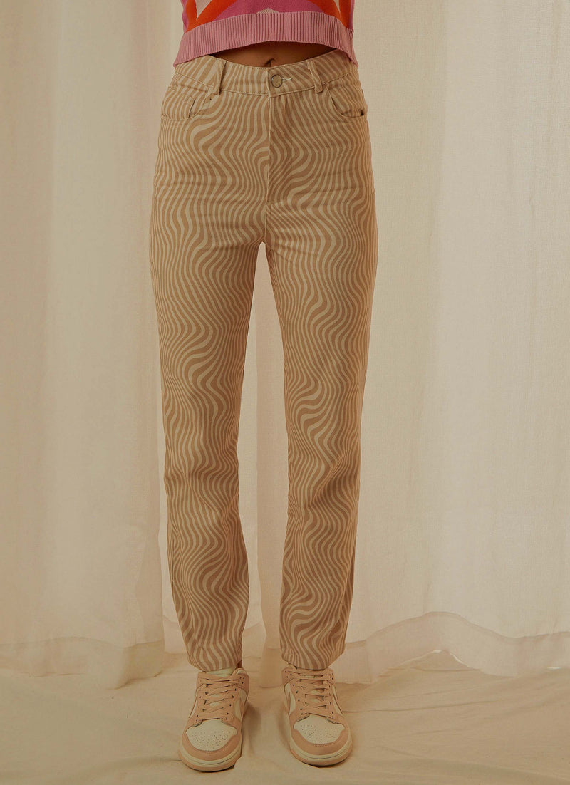 ELECTRIC AVENUE PANTS NEUTRAL WAVE