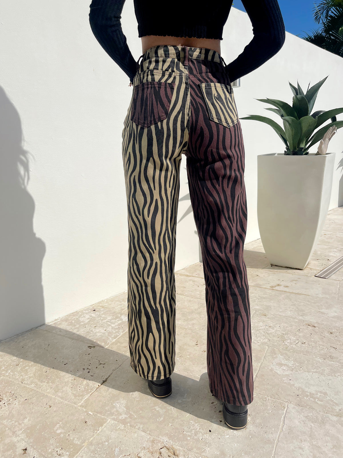 LOVELYN ZEBRA PANTS