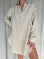 EVIAN LINEN COVERUP