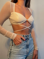 ZIGGY MESH BRA TOP