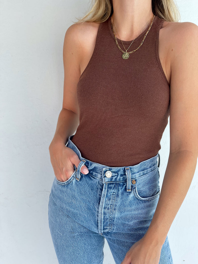 MILLIE CHOCOLATE BODYSUIT