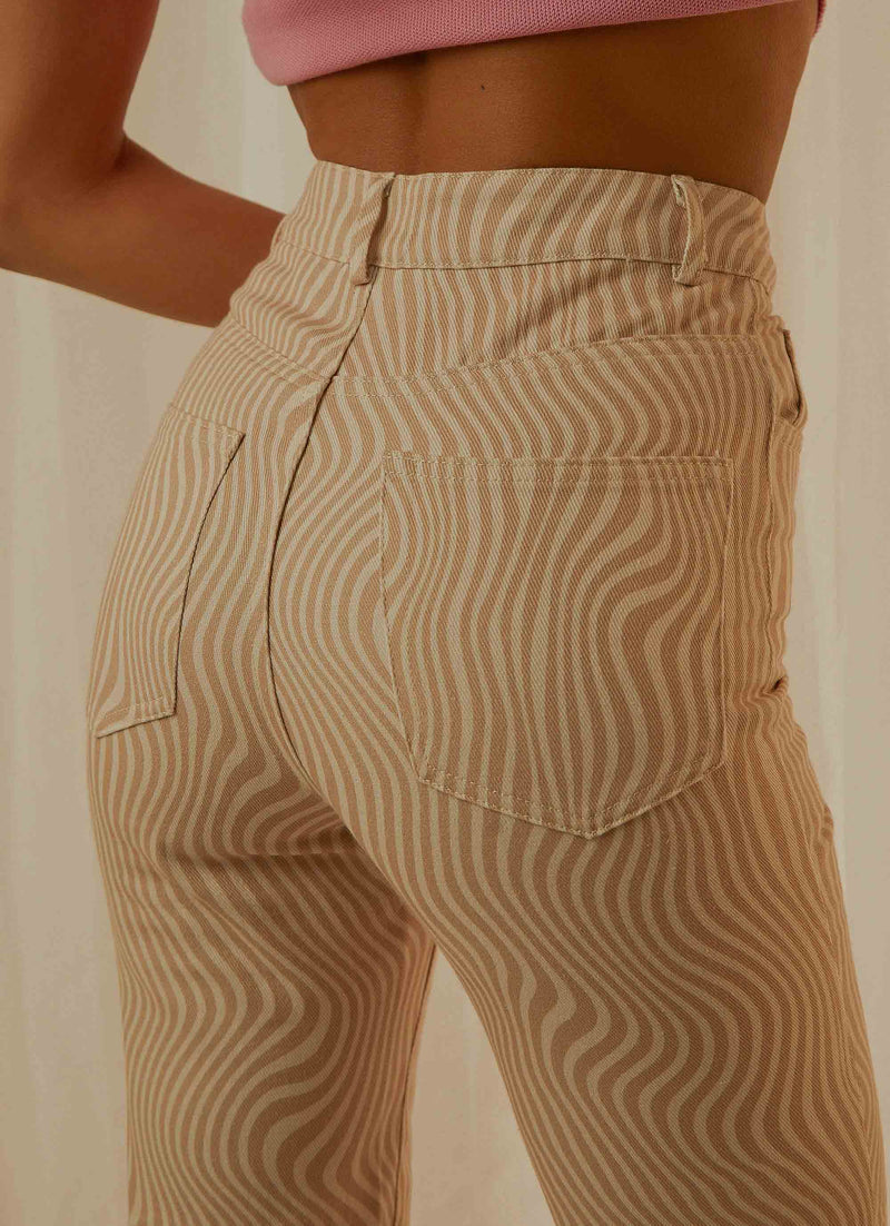 ELECTRIC AVENUE PANTS NEUTRAL WAVE