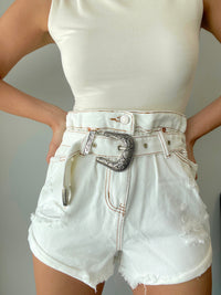 ARIZONA DENIM SHORTS WHITE