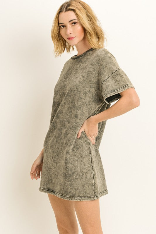 NATALIE SHIRT DRESS