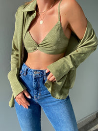 OLIVIA OLIVE BRALETTE