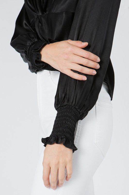NIOMI SATIN TOP