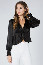 NIOMI SATIN TOP