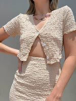 GENESIS BEIGE SKIRT SET