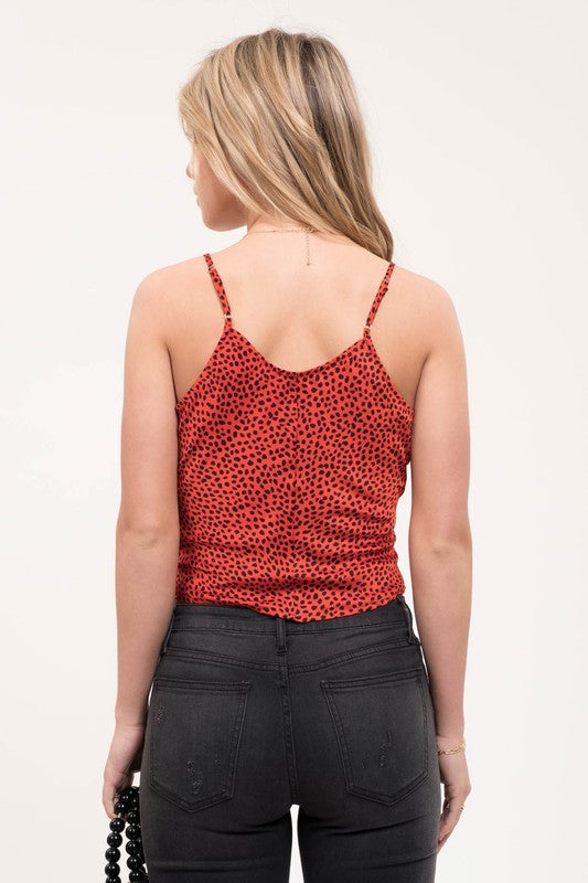 AGATHA FRONT TIE TOP