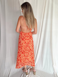 MUS PRINT MAXI DRESS