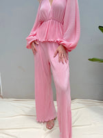SOFIA PLEATED PANT SET
