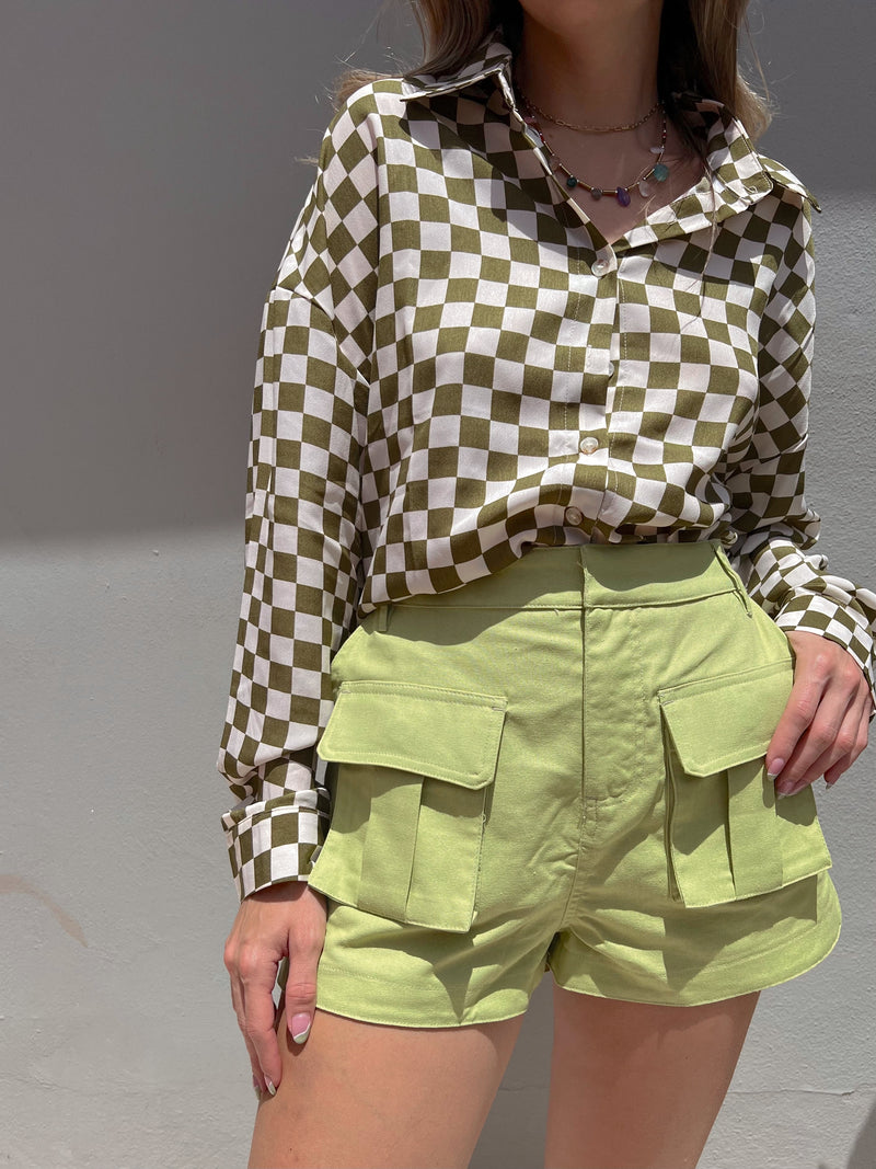 LANA MATCHA SHORTS
