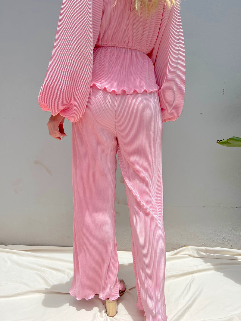 SOFIA PLEATED PANT SET
