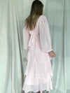 JULI PINK MIDI DRESS