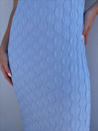 BASEL BLUE MAXI DRESS