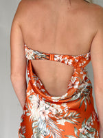 ETTIE ORANGE FLORAL MAXI