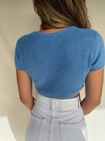 RISETTE KNIT TOP BLUE