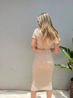 GENESIS BEIGE SKIRT SET