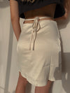 GIN MINI SATIN SKIRT