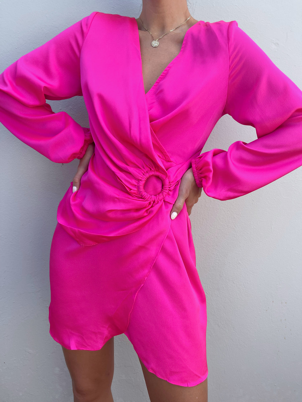 MIRIELLE FUCHSIA DRESS