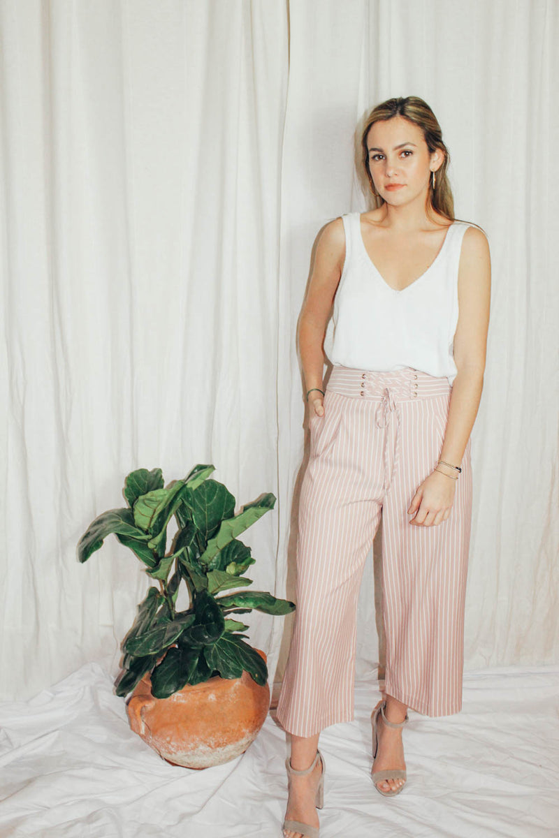 CARRINGTON MAUVE PANTS