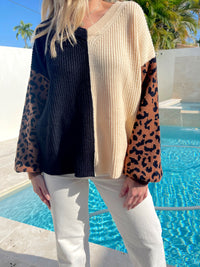 PINES COLORBLOCK SWEATER