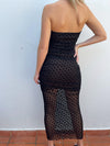 SKAI STRAPLESS MAXI DRESS