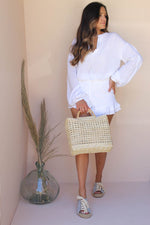 IOLITE LACE UP SANDALS