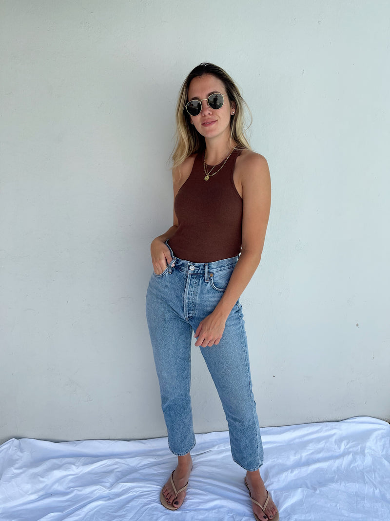 MILLIE CHOCOLATE BODYSUIT