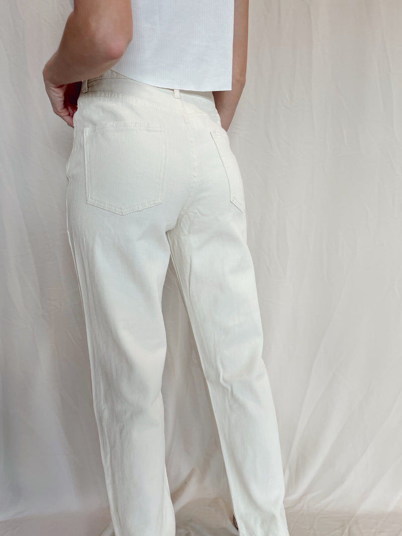MONDE ECRU PANTS