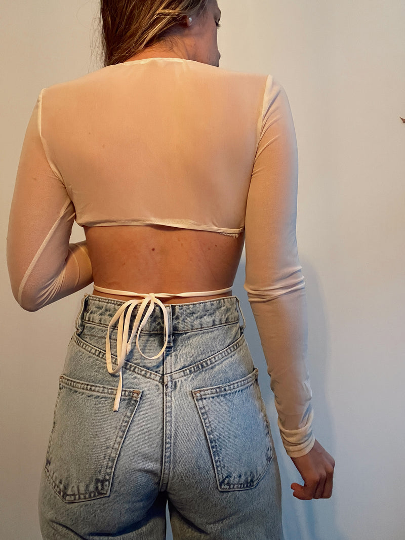 ZIGGY MESH BRA TOP