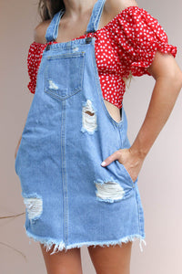 HAUYNE DENIM OVERALL