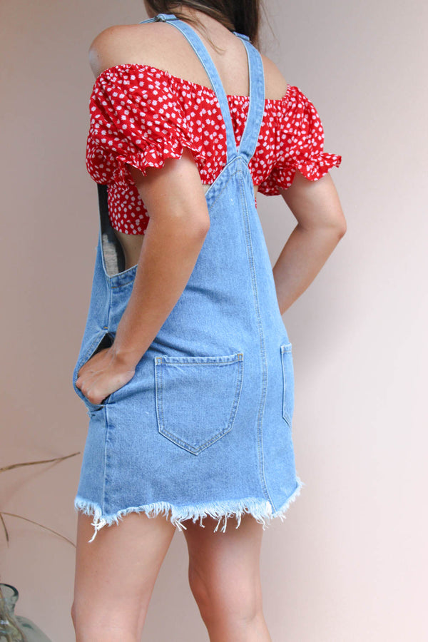 HAUYNE DENIM OVERALL