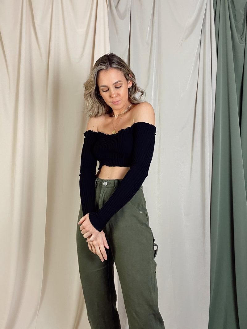 PORTIA OFF THE SHOULDER TOP