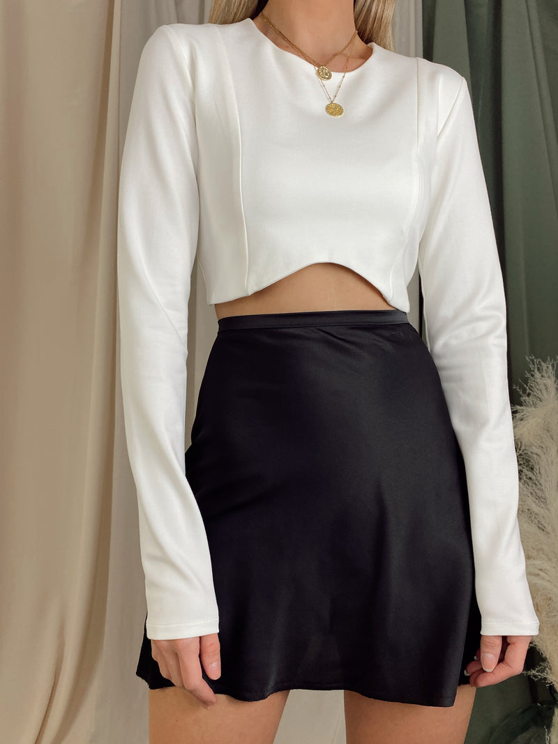 EULALIA BLACK SKIRT