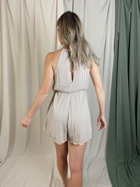 CELESTE TAN ROMPER