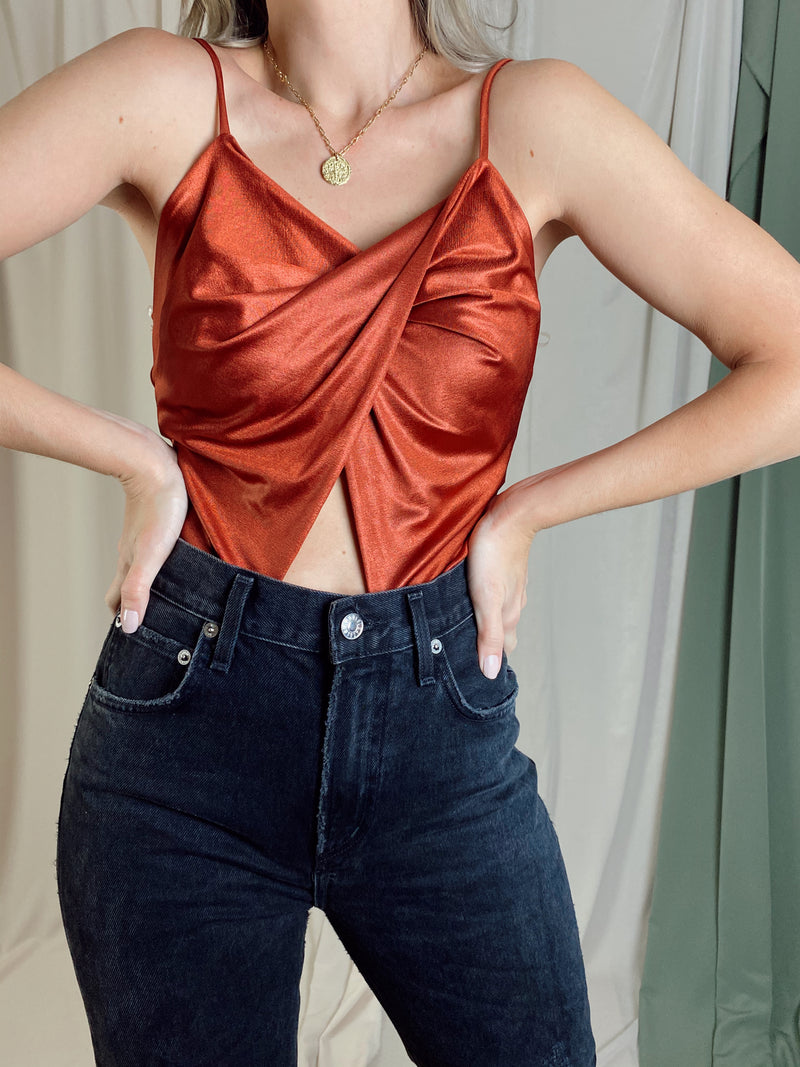 NERVE METALLIC BODYSUIT