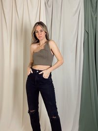 POPPY ONE SHOULDER TOP