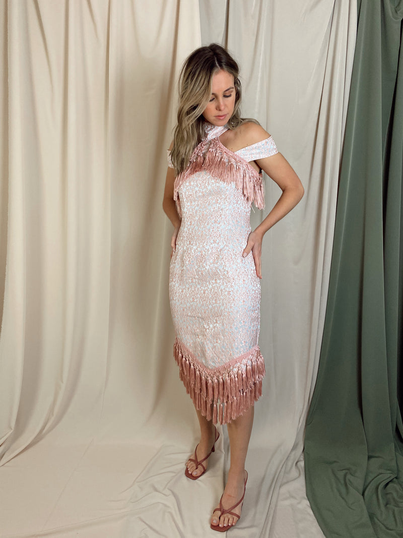ANASTASIA TASSEL DRESS