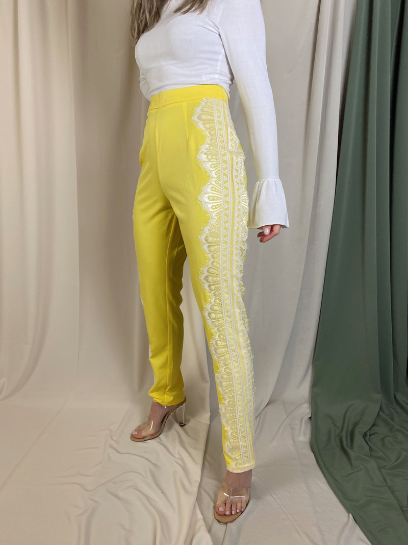 BRITTON LACE PANTS