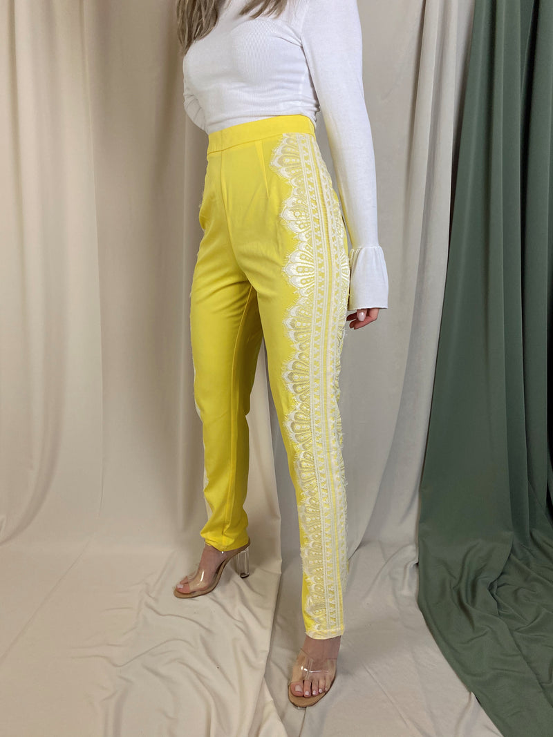 BRITTON LACE PANTS
