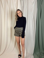 SAWYER OLIVE SNAKE SHORTS