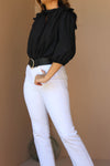 IRIS BUTTON DOWN BLOUSE