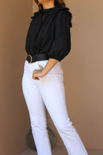IRIS BUTTON DOWN BLOUSE