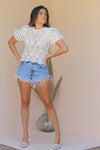 JANE CROCHET TOP