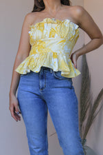 LOTTIE STRAPLESS TOP