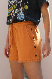 LOUISE ORANGE SHORTS