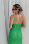 MIA CROCHET MINI DRESS